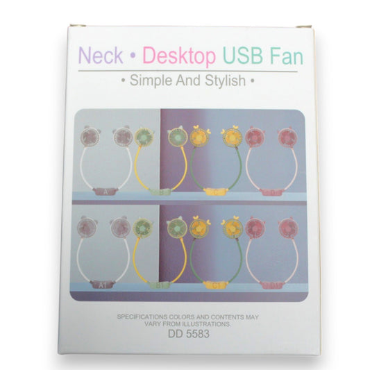 Neck/Desktop USB Fan - DD5583