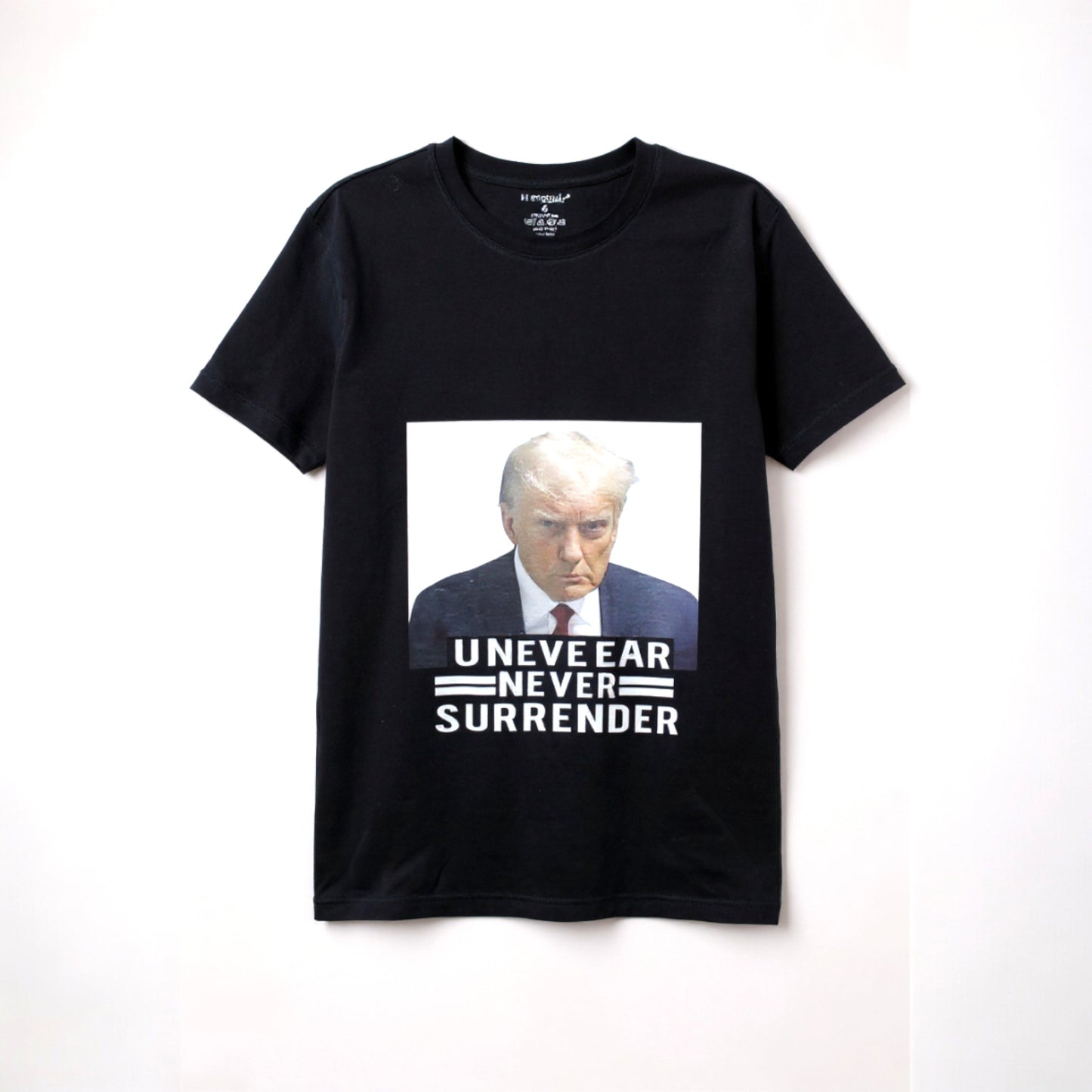 Trump 'Never Surrender' T-Shirt - Black