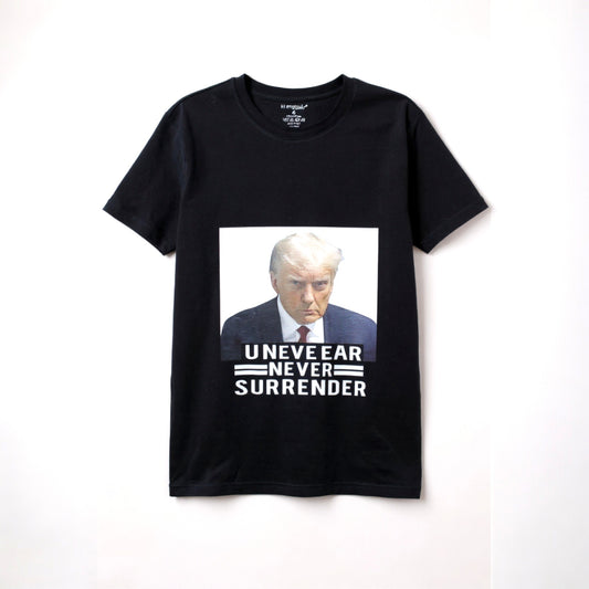 Trump 'Never Surrender' T-Shirt - Black