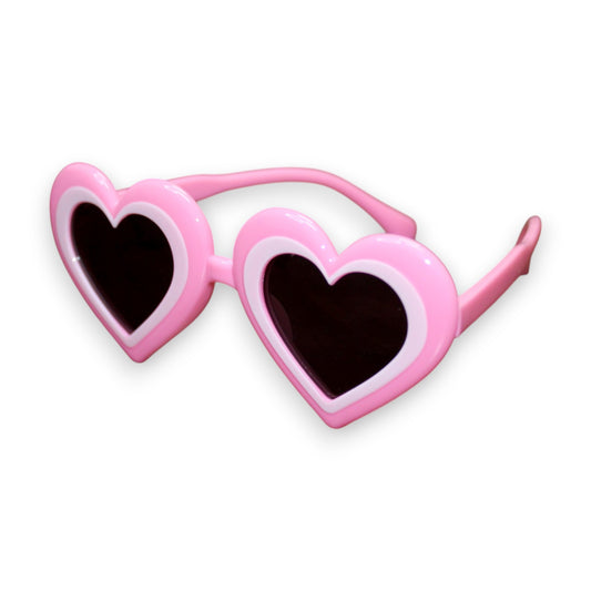 Pink Heart Sunglass Set - 2148