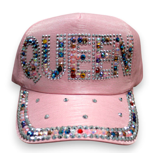Sparkly Queen Hat - Pink (1 Dzn)