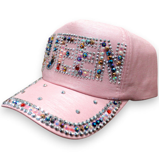 Sparkly Queen Hat - Pink (1 Dzn)