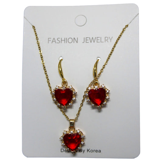 Heart Set - Red (1 Dzn)