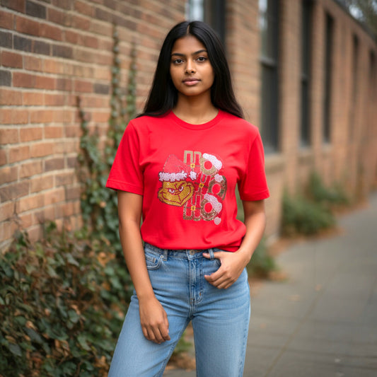 Sparkly Red Christmas T-shirt