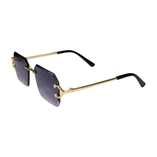Rimless Link Sunglass Set - S024