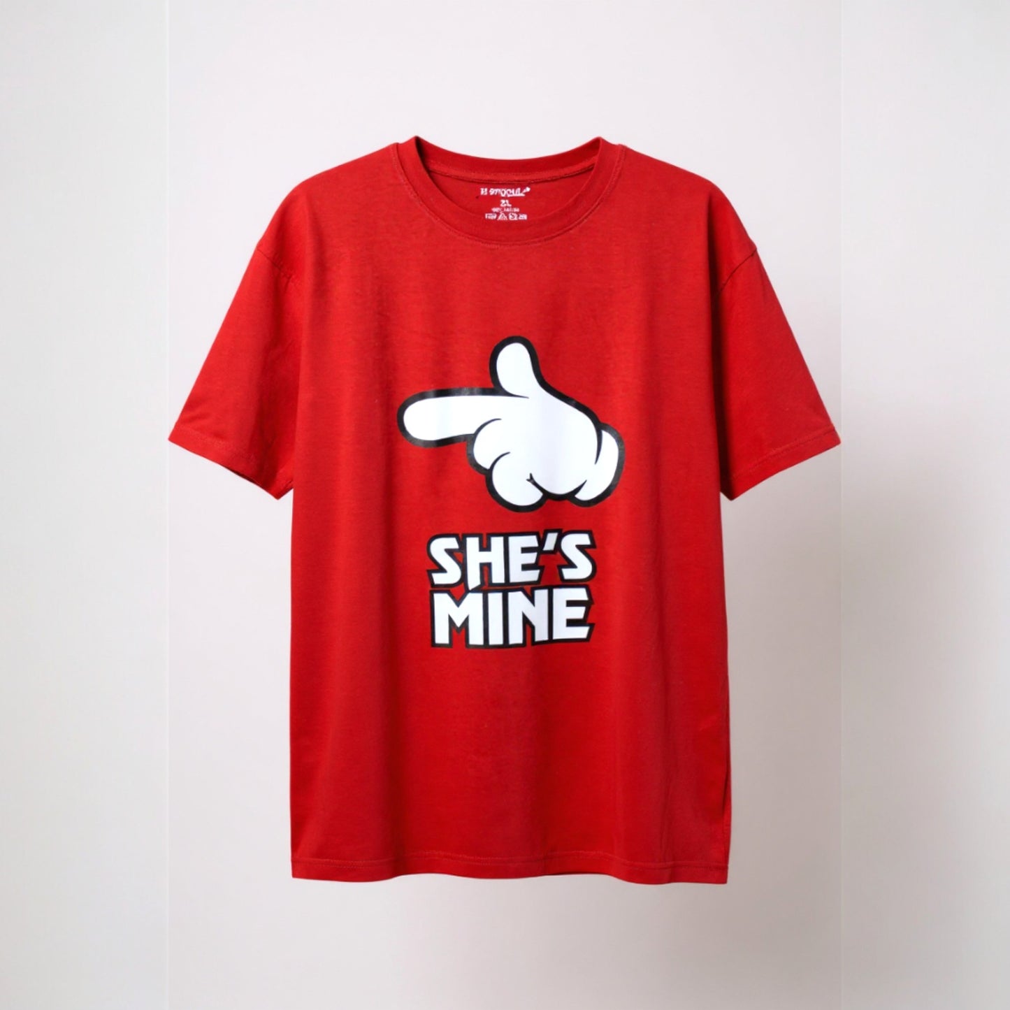 She's Mine T-Shirt - Red