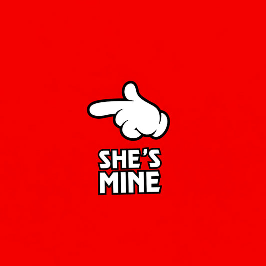 She's Mine Hoodie - Red