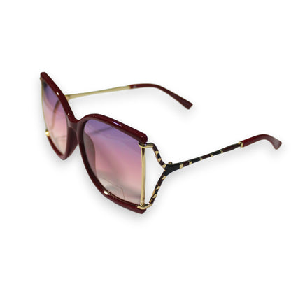 Oversize Gradient Sunglass Set - SK10582