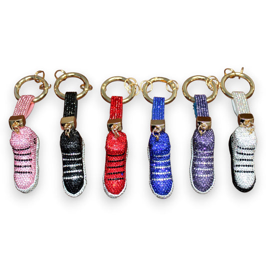 Sparkly Shoe Keychain Set