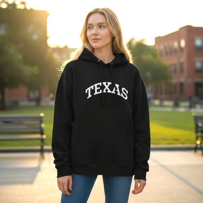 Texas Hoodie- Black