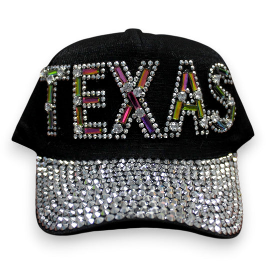 Sparkly Texas Hat - Black (1 Dzn)