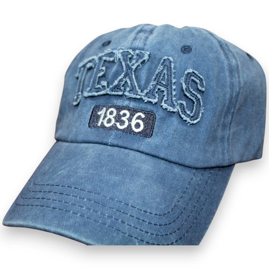 Texas 1836 Hat - Navy (1 Dzn)
