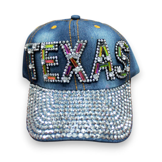 Sparkly Texas Hat - Denim (1 Dzn)