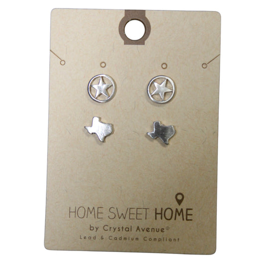 Texas Stud Earrings - 25756TXS (1 Dzn)