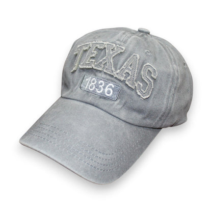 Texas 1836 Hat - Gray (1 Dzn)
