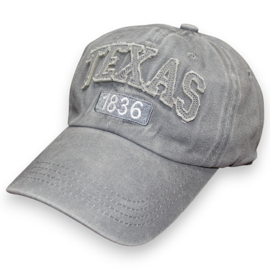 Texas 1836 Hat - Gray (1 Dzn)