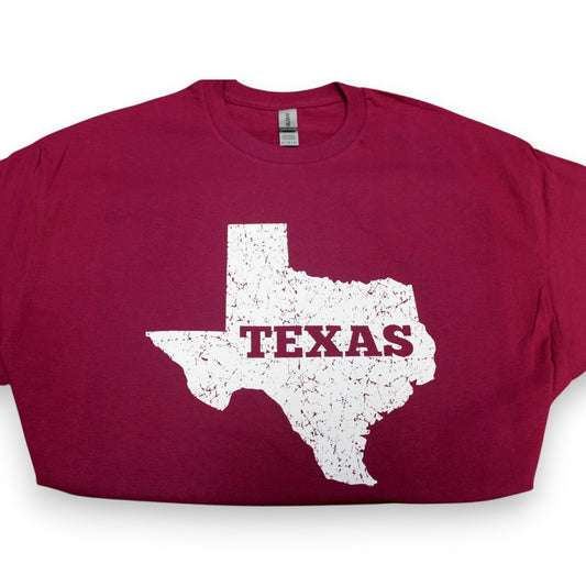 Texas State T-Shirt - Maroon