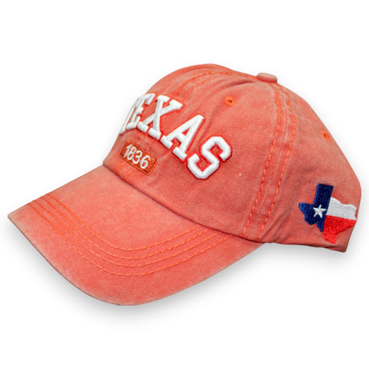 Texas 1836 Flag Hat - Red (1 Dzn)