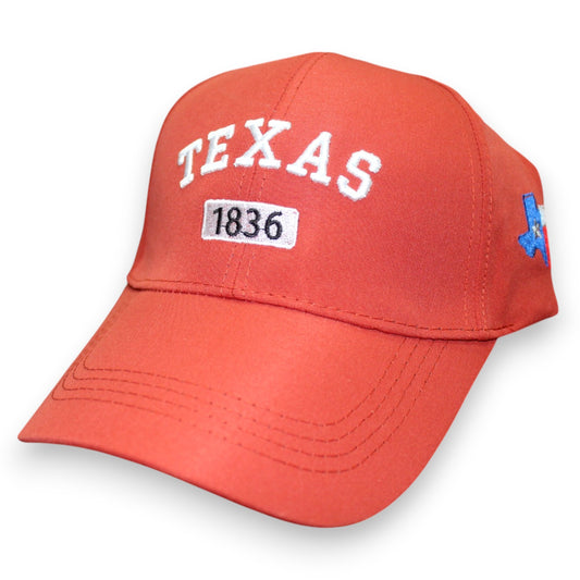 Texas 1836 Flag Hat - Red (1 Dzn)