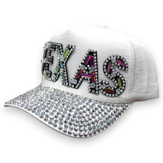 Sparkly Texas Hat - White (1 Dzn)