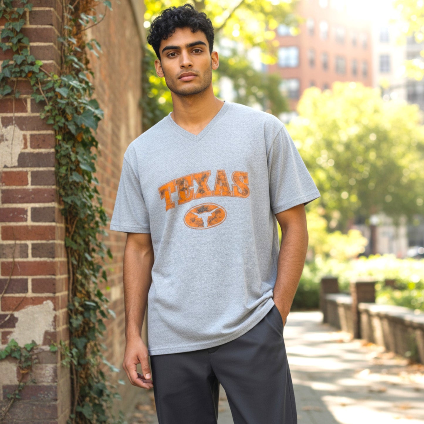 Texas Longhorn T-Shirt - Gray