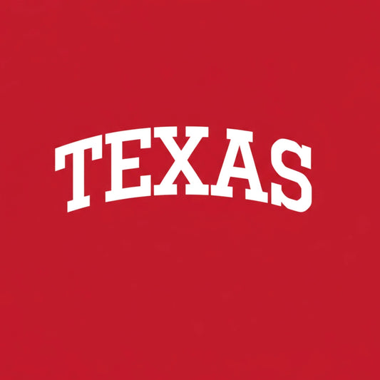 Texas Hoodie- Red
