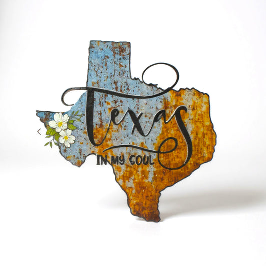 Texas In My Soul T-Shirt - White
