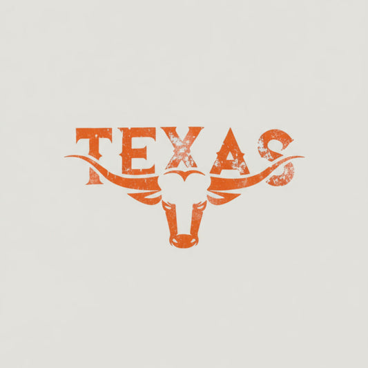 Texas Longhorn Hoodie-Gray