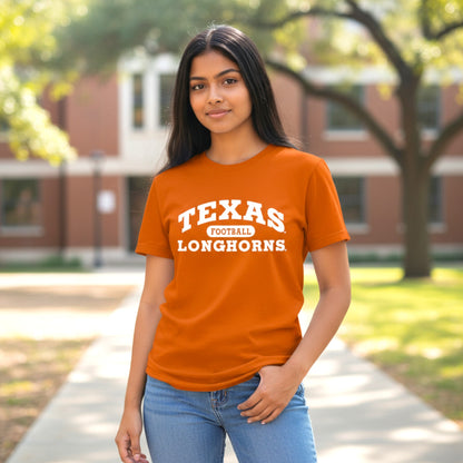 Texas Longhorns Football T-Shirt - Orange