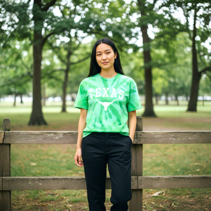 Texas Tie-Dye Short Sleeve T-Shirt-(1 Dzn)