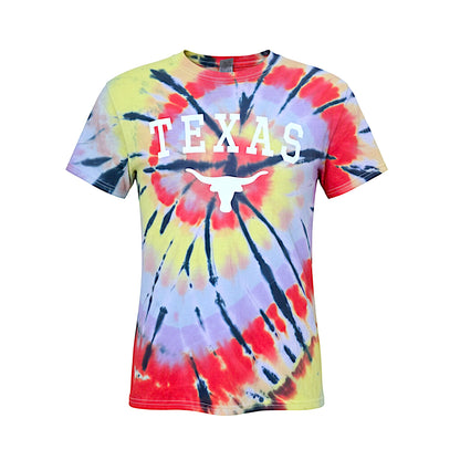 Texas Tie-Dye Short Sleeve T-Shirt-(1 Dzn)