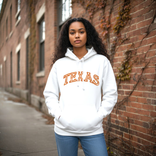 Texas Hoodie - White