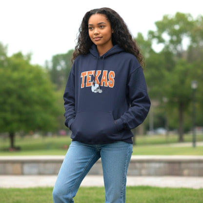 Texas Hoodie_Navy