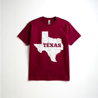 Texas State T-Shirt - Maroon