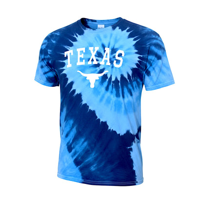 Texas Tie-Dye Short Sleeve T-Shirt-(1 Dzn)