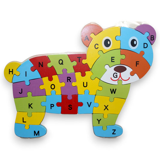 Bear Alphabet Puzzle (1 Dzn)