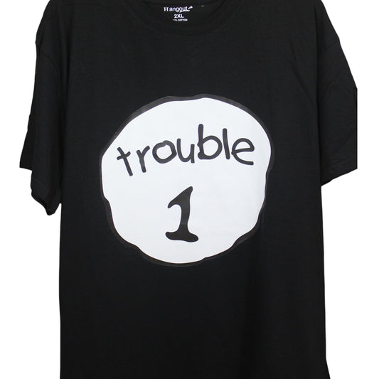 Trouble 1 T-Shirt - Black