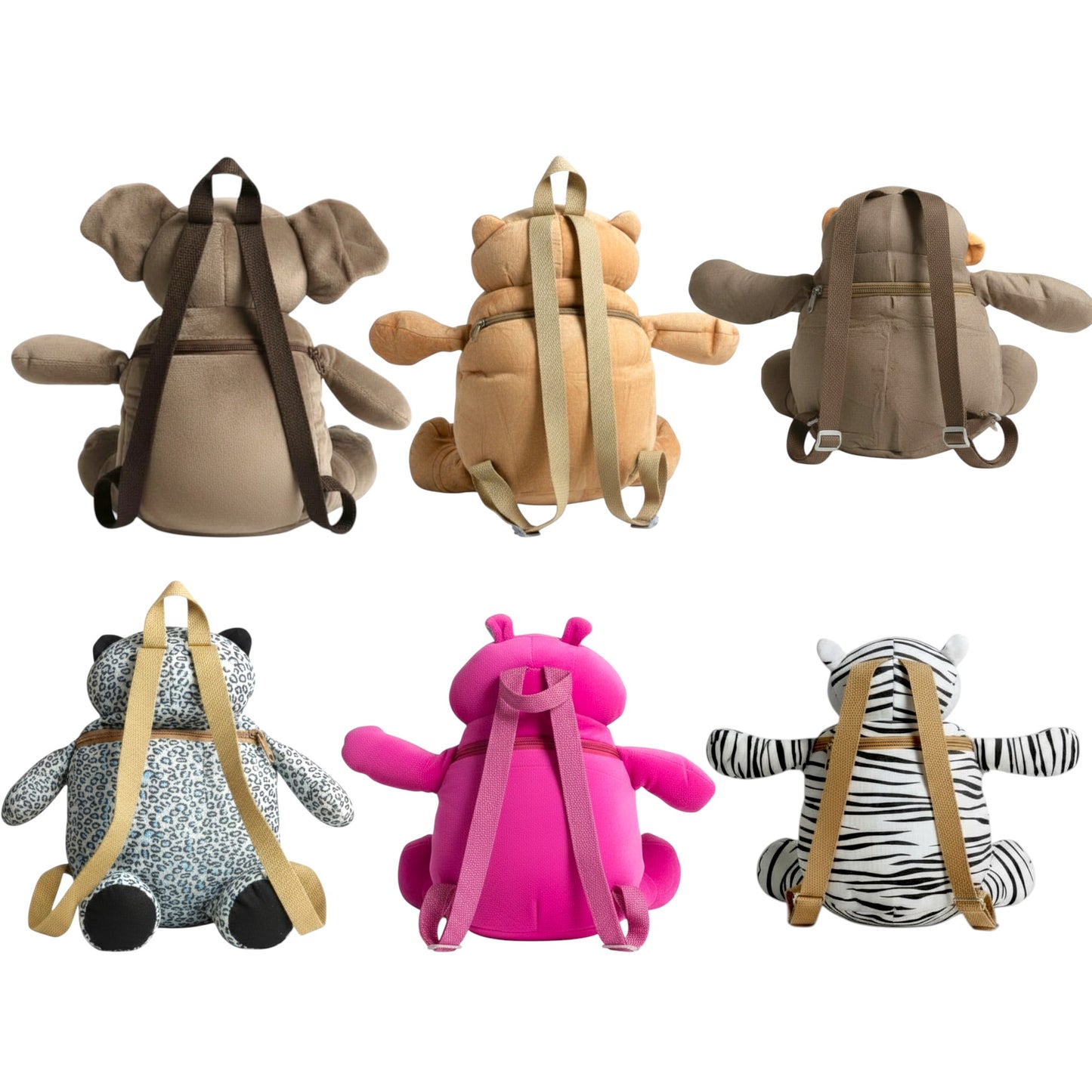 Animal Plush Bag - 72 pcs