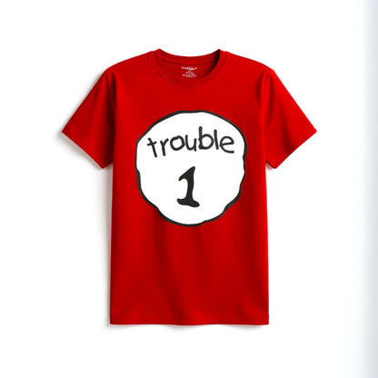 Trouble 1 T-Shirt - Red
