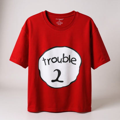 Trouble 2 T-Shirt - Red