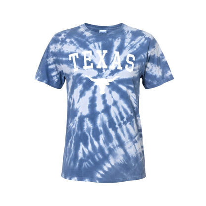 Texas Tie-Dye Short Sleeve T-Shirt-(1 Dzn)