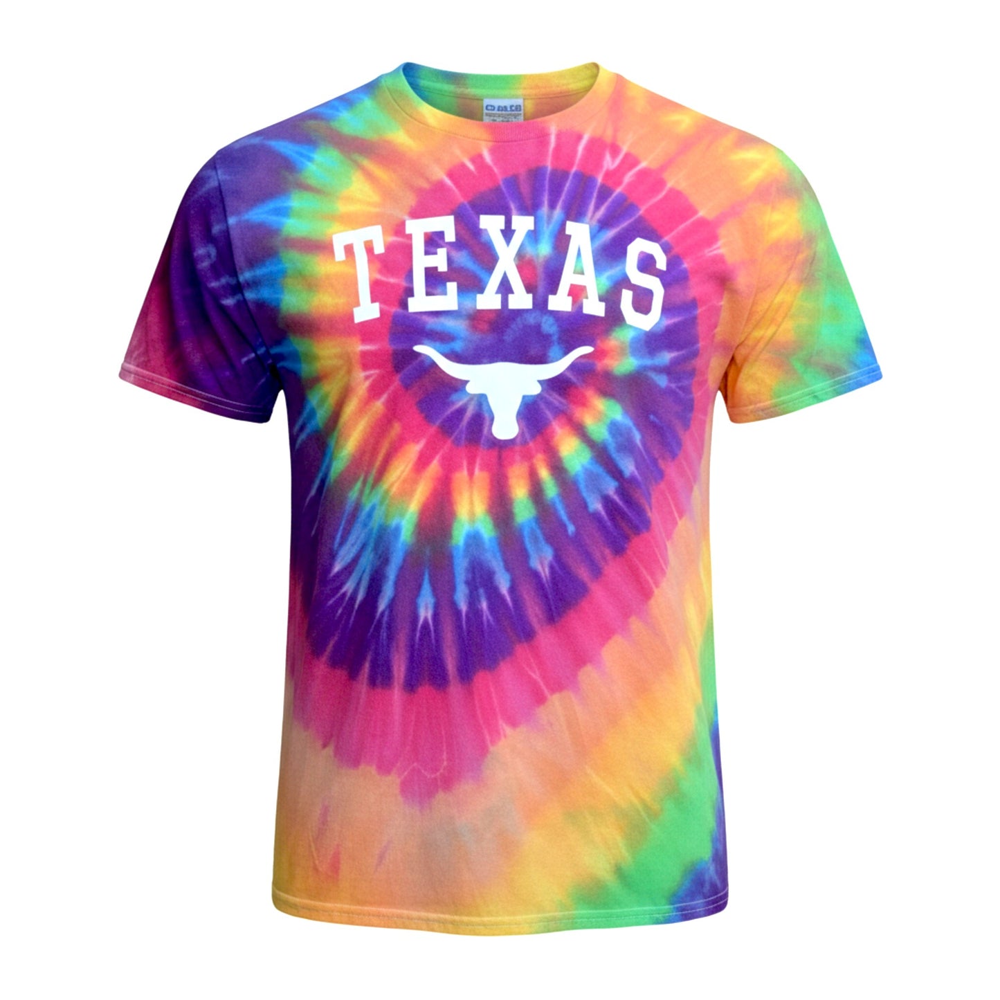 Texas Tie-Dye Short Sleeve T-Shirt-(1 Dzn)