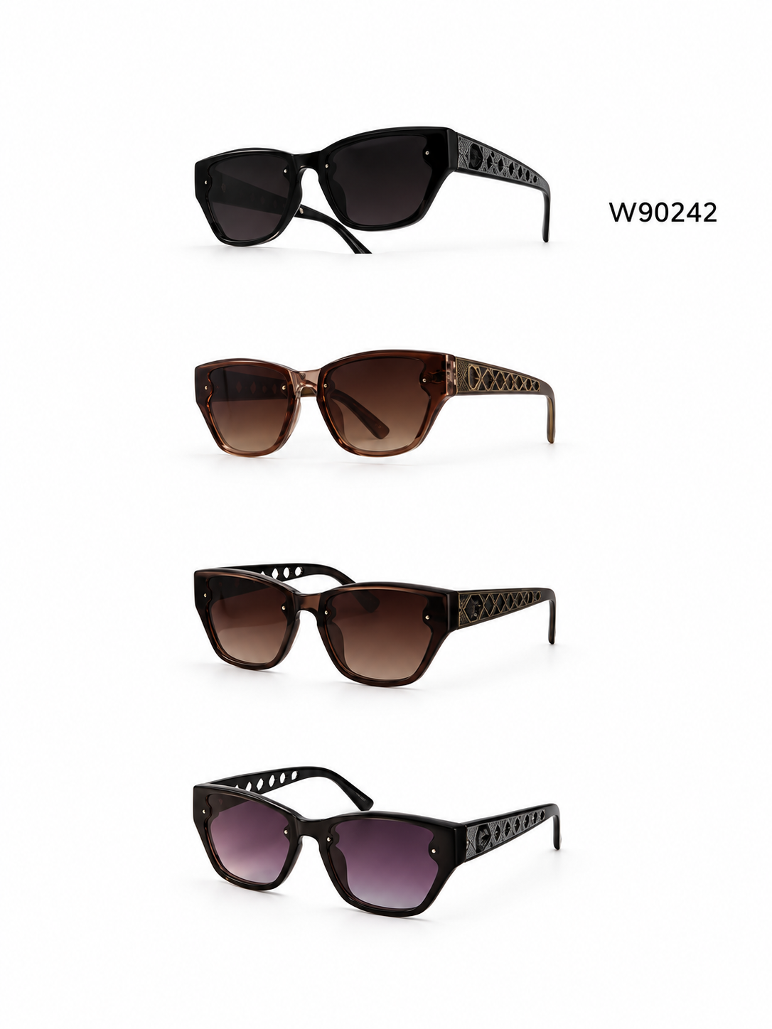 W90242 BUTTERFLY CATEYE SUNGLASSES - $30/DZN