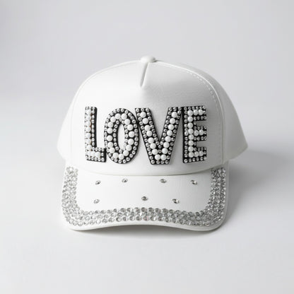 Sparkly love Hat -(1 Dzn)