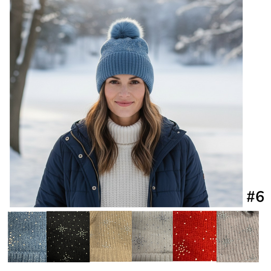 Winter Caps Design #6 - $36/dzn