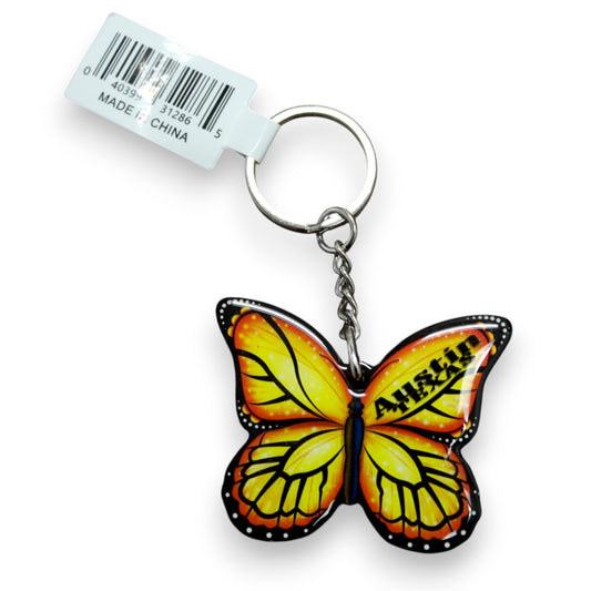 Austin Butterfly Keychain Set - Yellow (1 Dzn)